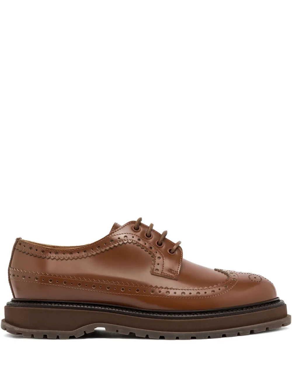 Buttero leather brogues - Marrone