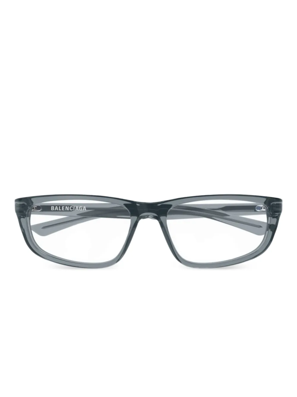 Balenciaga Eyewear rectangular-frame optical glasses - Grigio