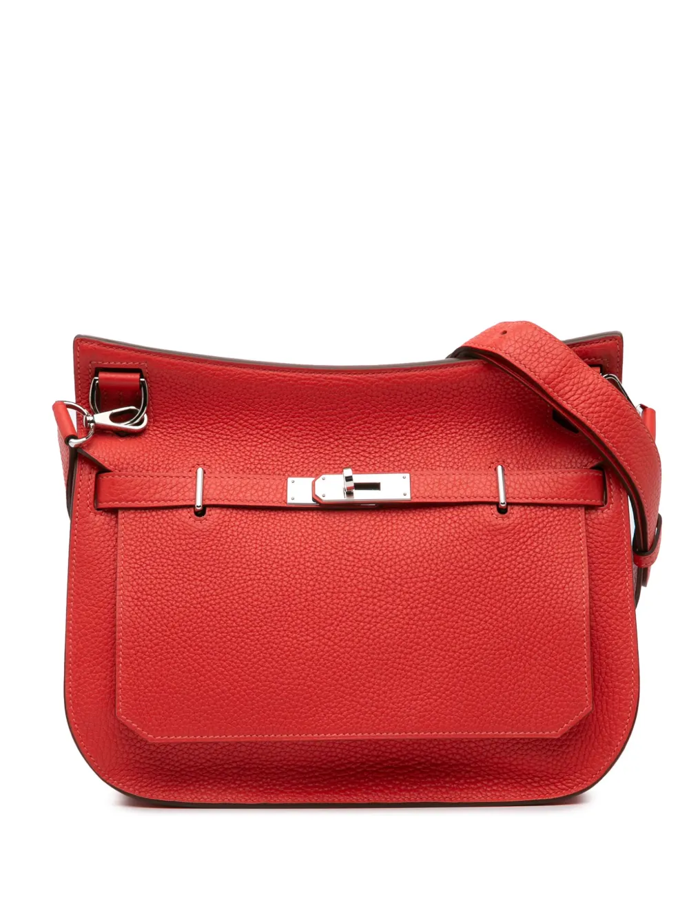 Hermès Pre-Owned 2016 Clemence Jypsiere 28 crossbody bag - Rosso
