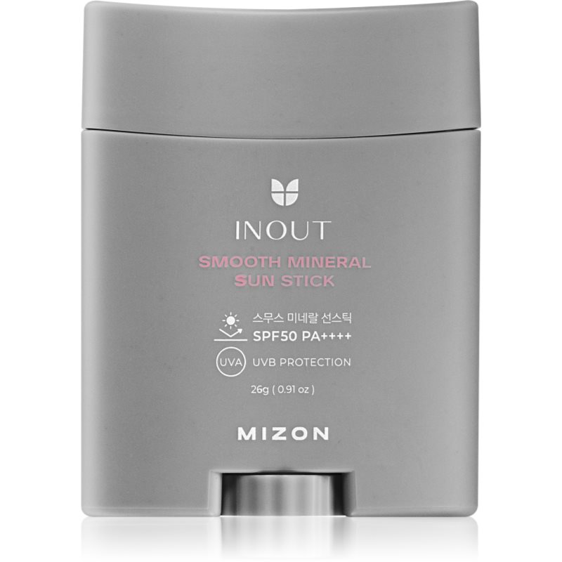 Mizon Inout Smooth Crema Protettiva Minerale Per Viso E Zone Sensibili In Bastoncino Spf 50+ 26 G