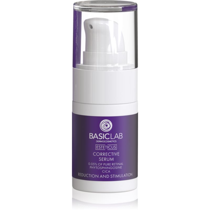Basiclab Dermocosmetics Esteticus Siero Correttore Contro Le Macchie Della Pelle 0.05% Pure Retinal 15 Ml