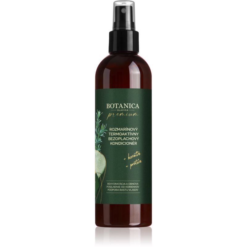 Soaphoria Botanica Slavica Rosemary Protective Leave-In Conditioner Spray Termoprotettivo Per Piastra E Arricciacapelli 150 Ml