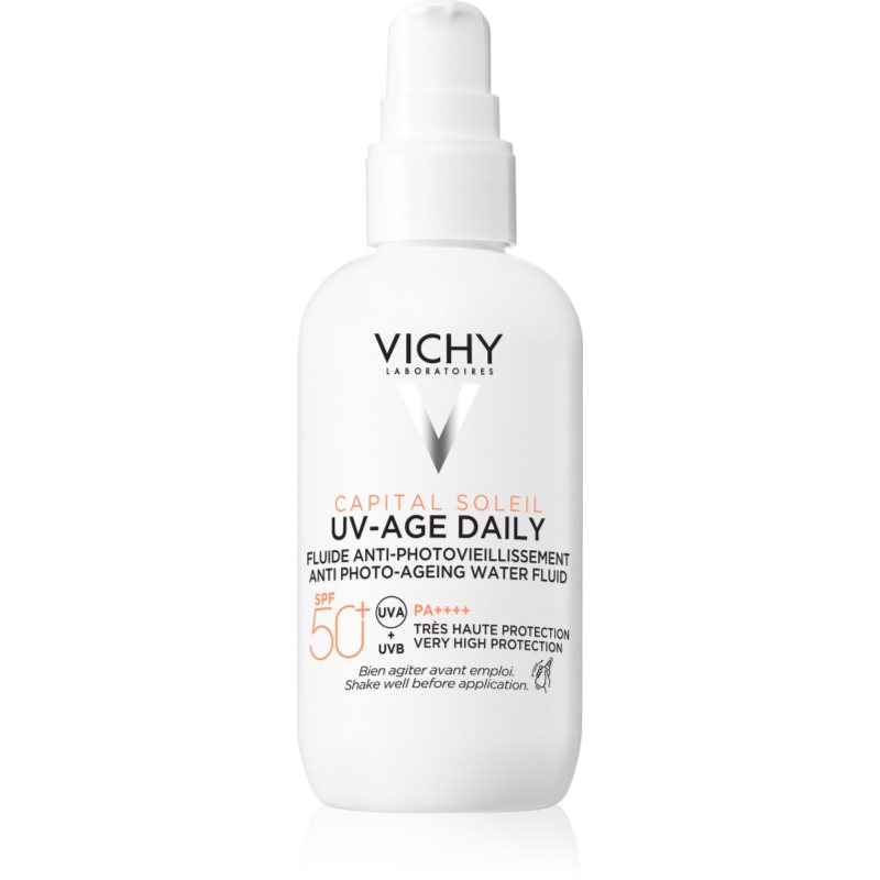 Vichy Capital Soleil Uv-Age Daily Lozioni Contro L'Invecchiamento Della Pelle Spf 50+ 80 Ml