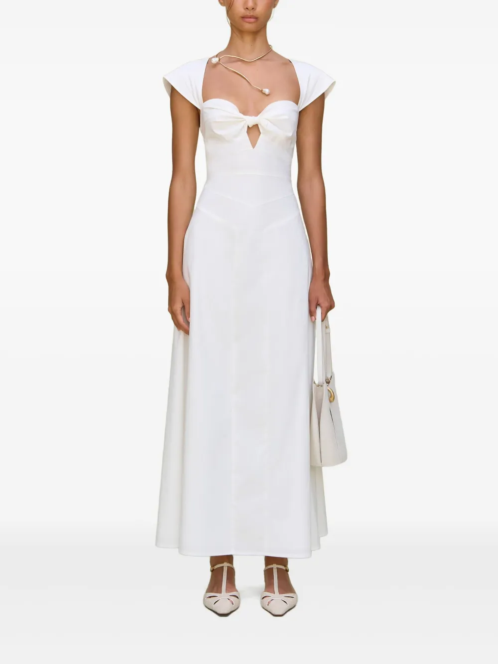 Cult Gaia Magnolia dress - Bianco
