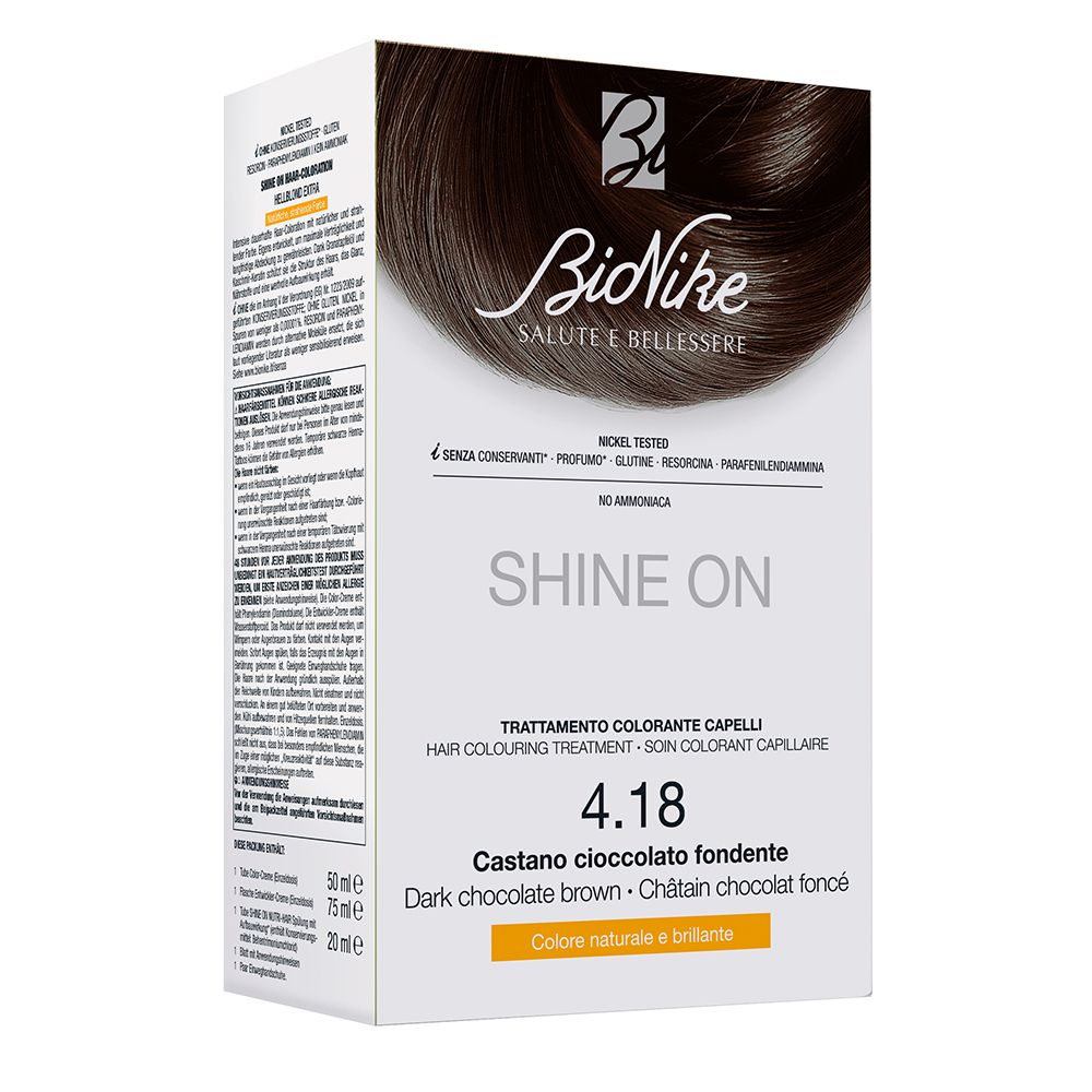 Bionike Shine On Castano Cioccolato Fondente 4.18