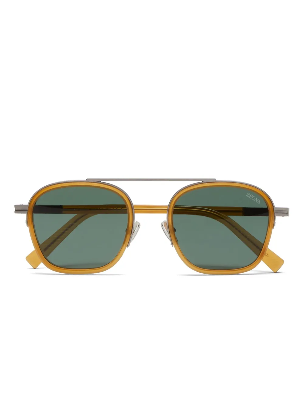 Zegna square-frame sunglasses - Giallo