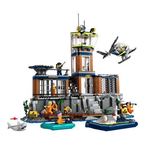 Costruzioni lego 60419 city police prigione sullisola della polizia