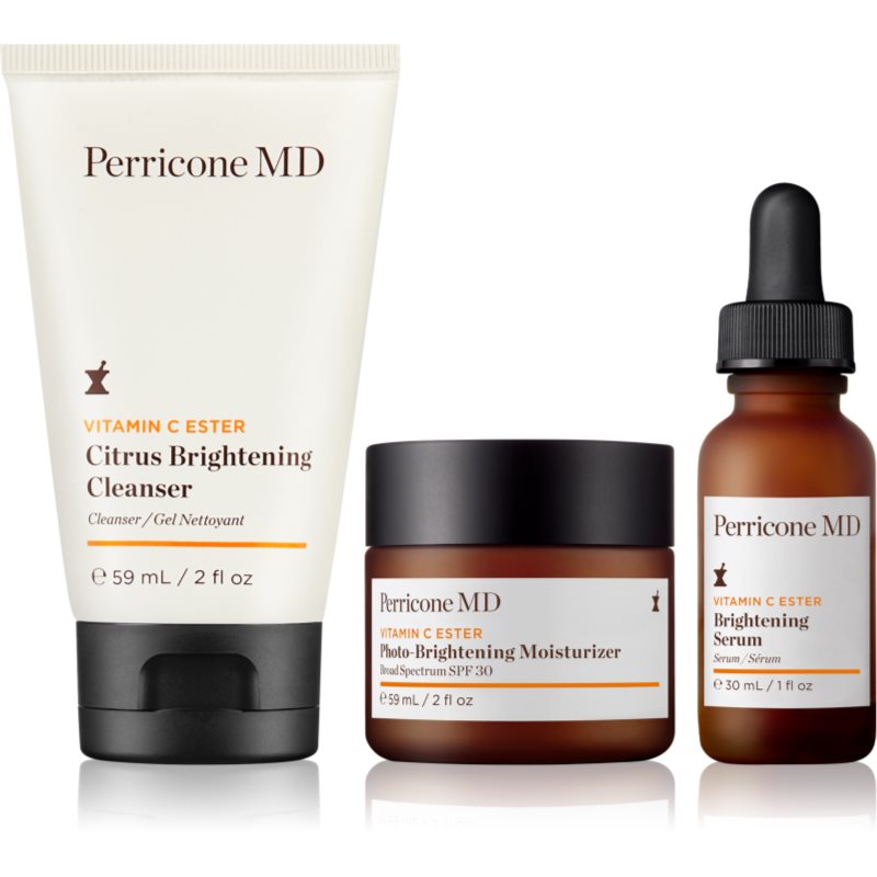 Perricone Md Vitamin C Ester Brightening Trio Confezione Regalo Con Vitamina C