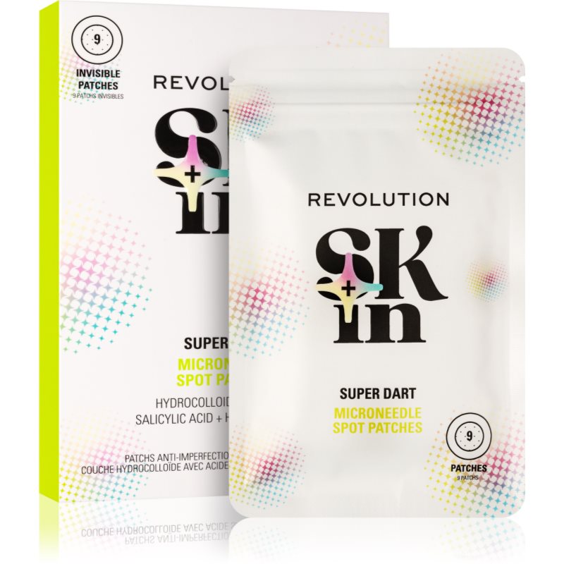 Revolution Skincare Super Dart Microneedle Spot Patches Cerotti Per Pelli Problematiche 9 Pz