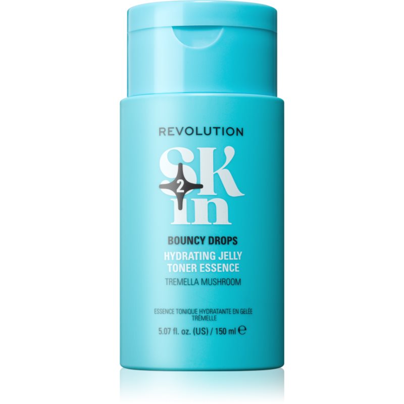 Revolution Skincare Happy Hydrate Bouncy Drops Lozione Tonica Idratante Con Texture In Gel 150 Ml