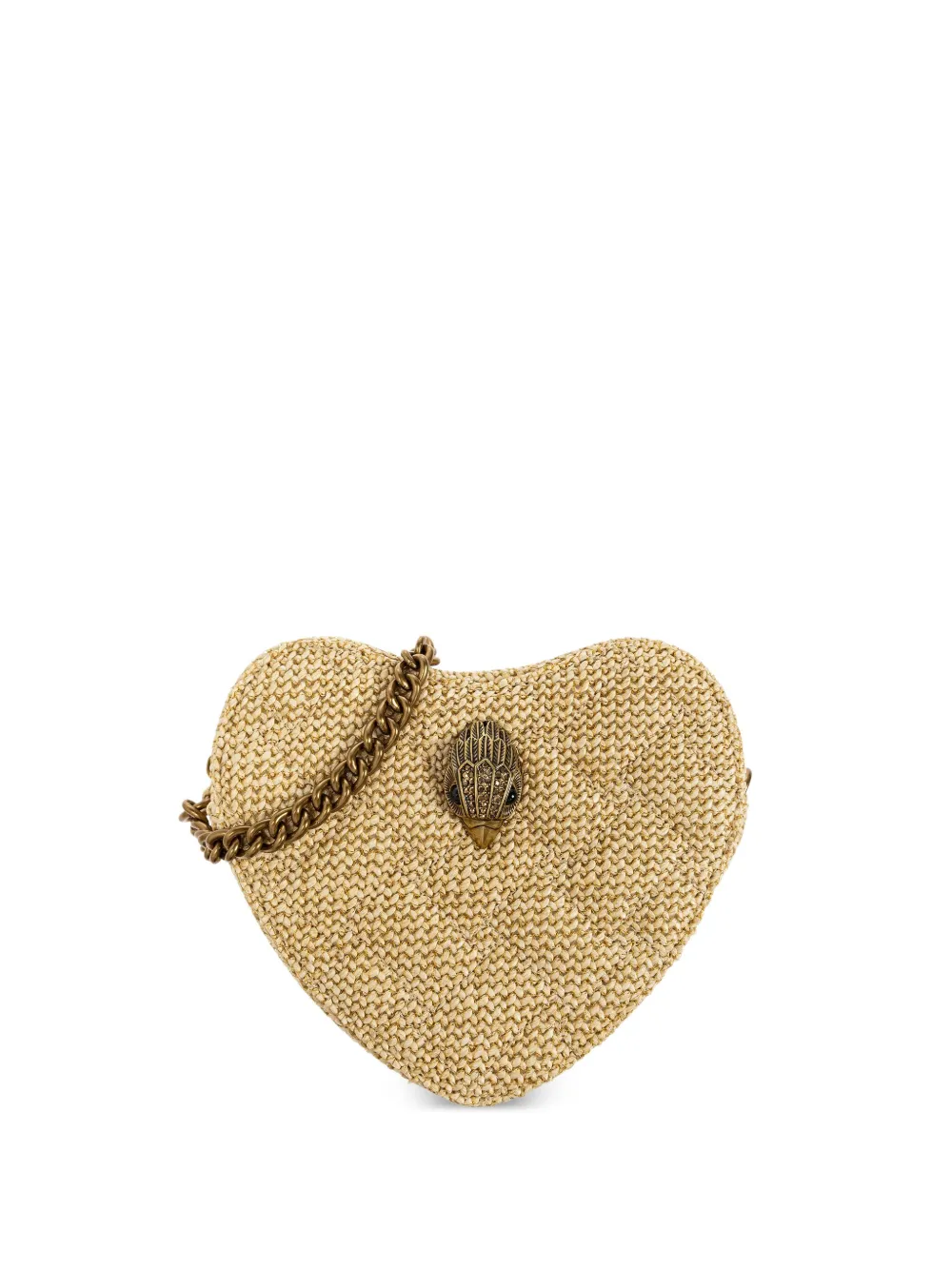 Kurt Geiger London Kensington Heart cross body bag - Toni neutri