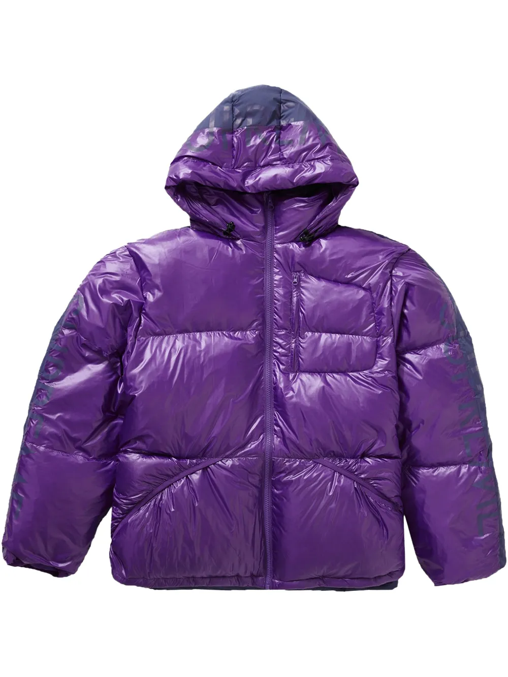 Supreme Featherweight down jacket - Viola