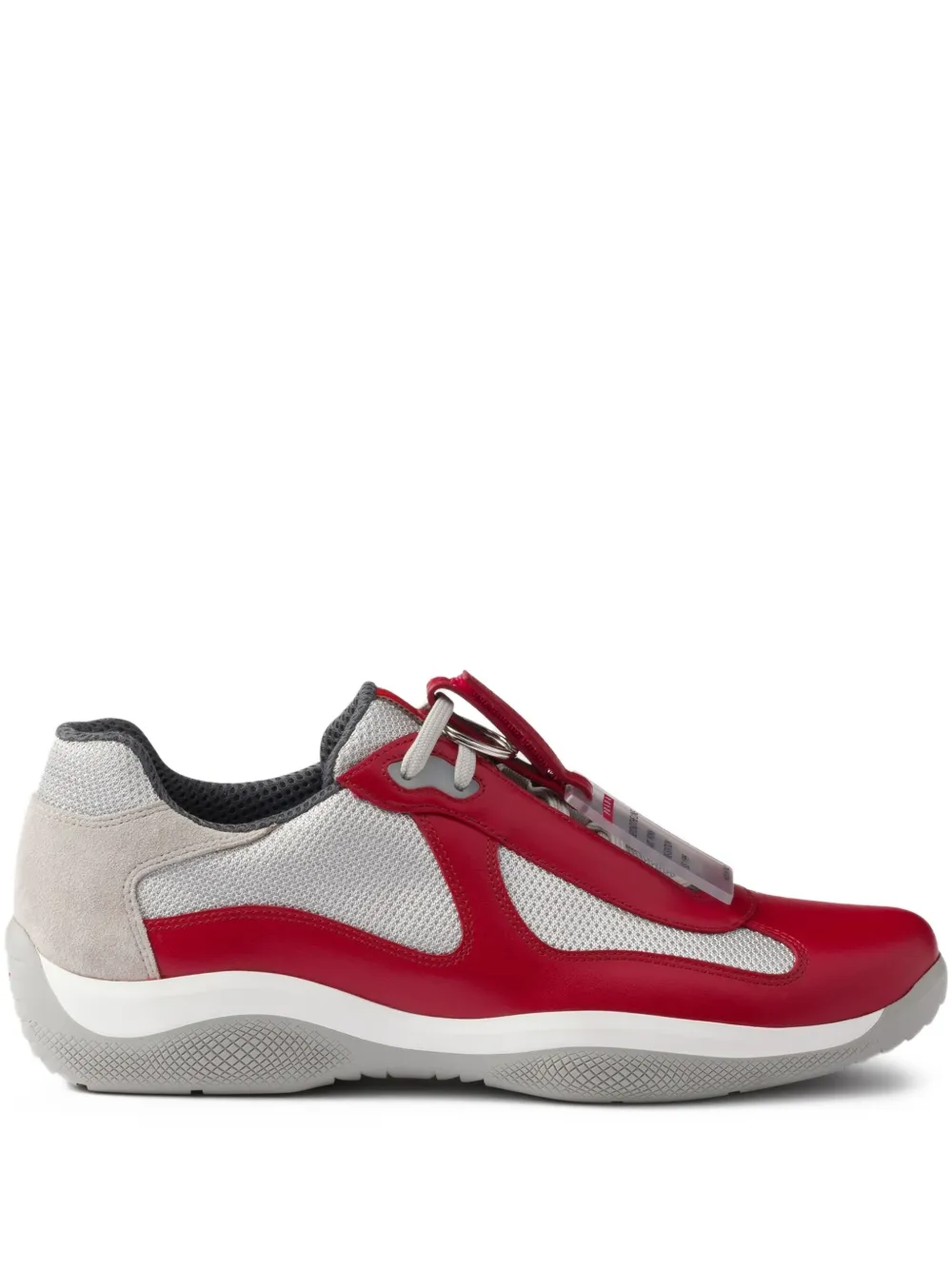 Prada America’s Cup sneakers - Rosso