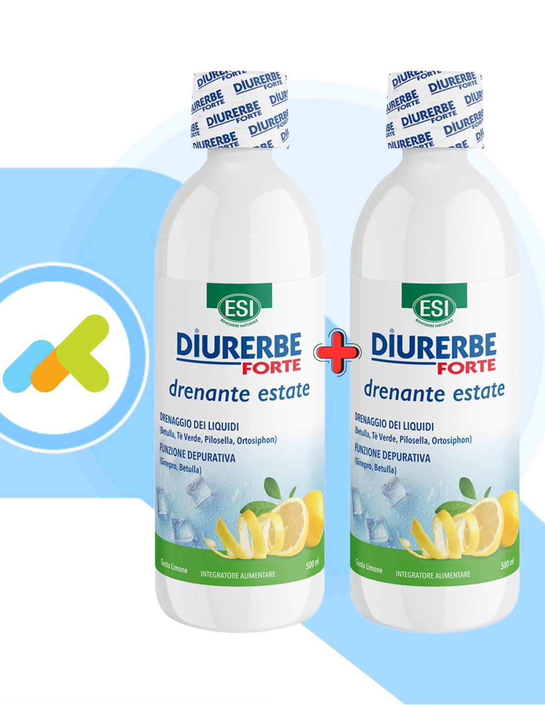 Esi Diurerbe Forte Drenante Estate | Integratore Diuretico E