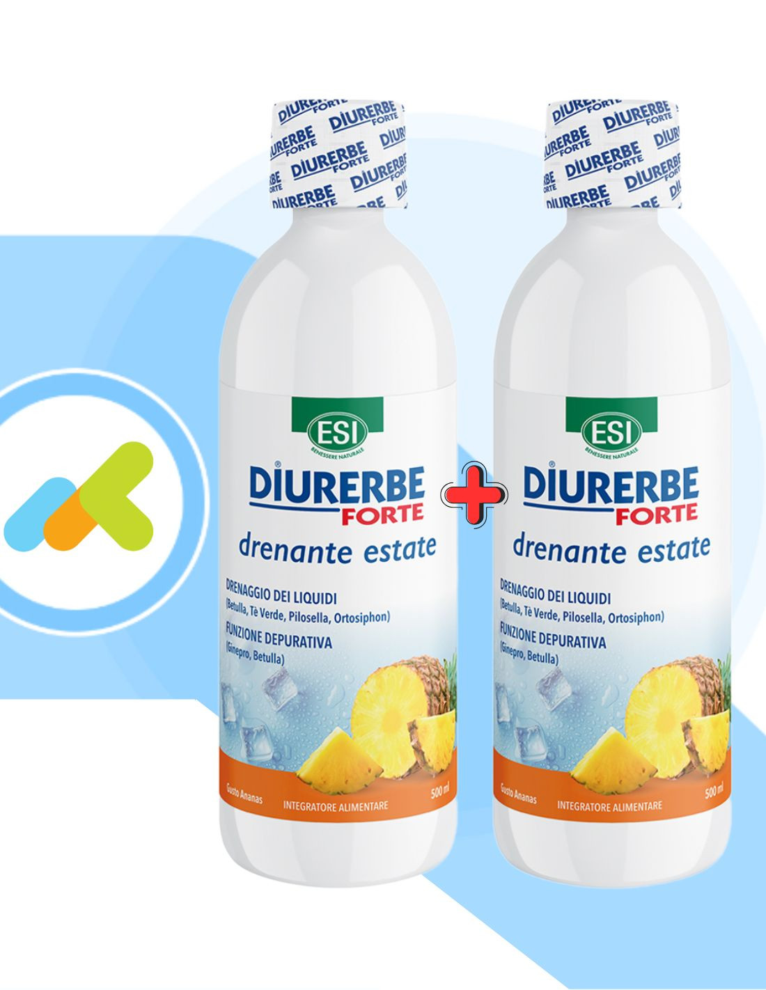 Esi Diurerbe Forte Drenante Estate | Integratore Diuretico E
