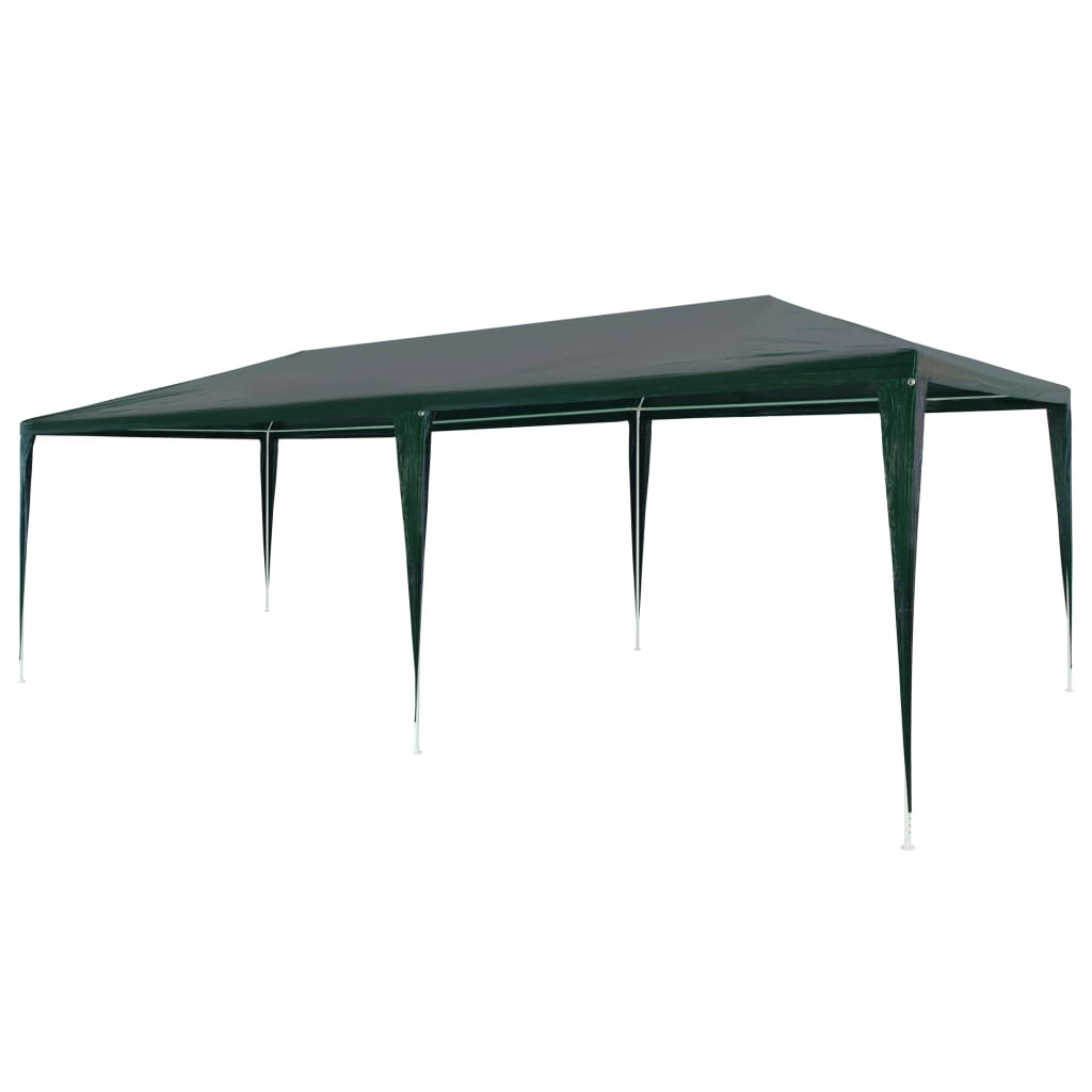Tendone per feste in pe 3x6 m verde cod mxl 66034