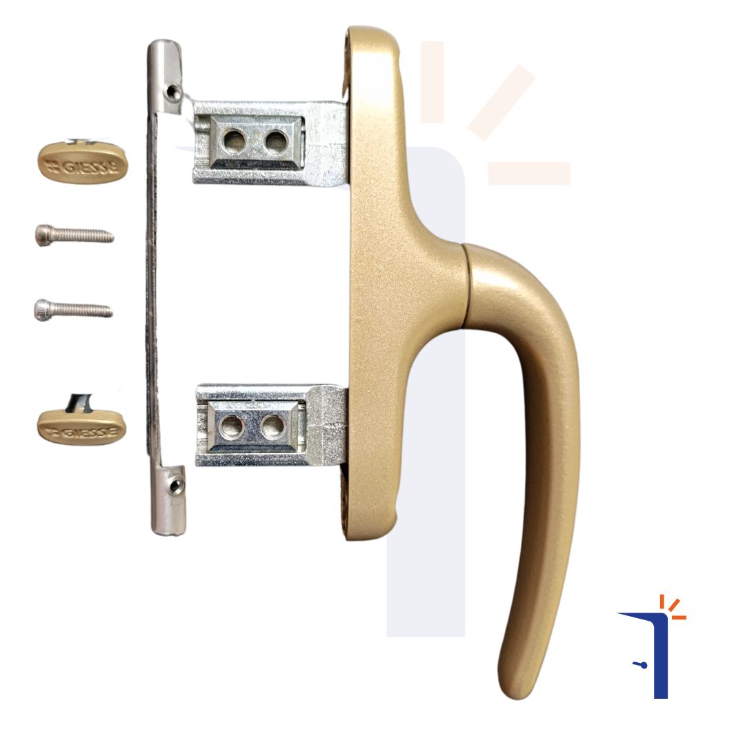 Maniglia giesse unica apex 01154 per persiane e finestre vari colori colore: bronzo