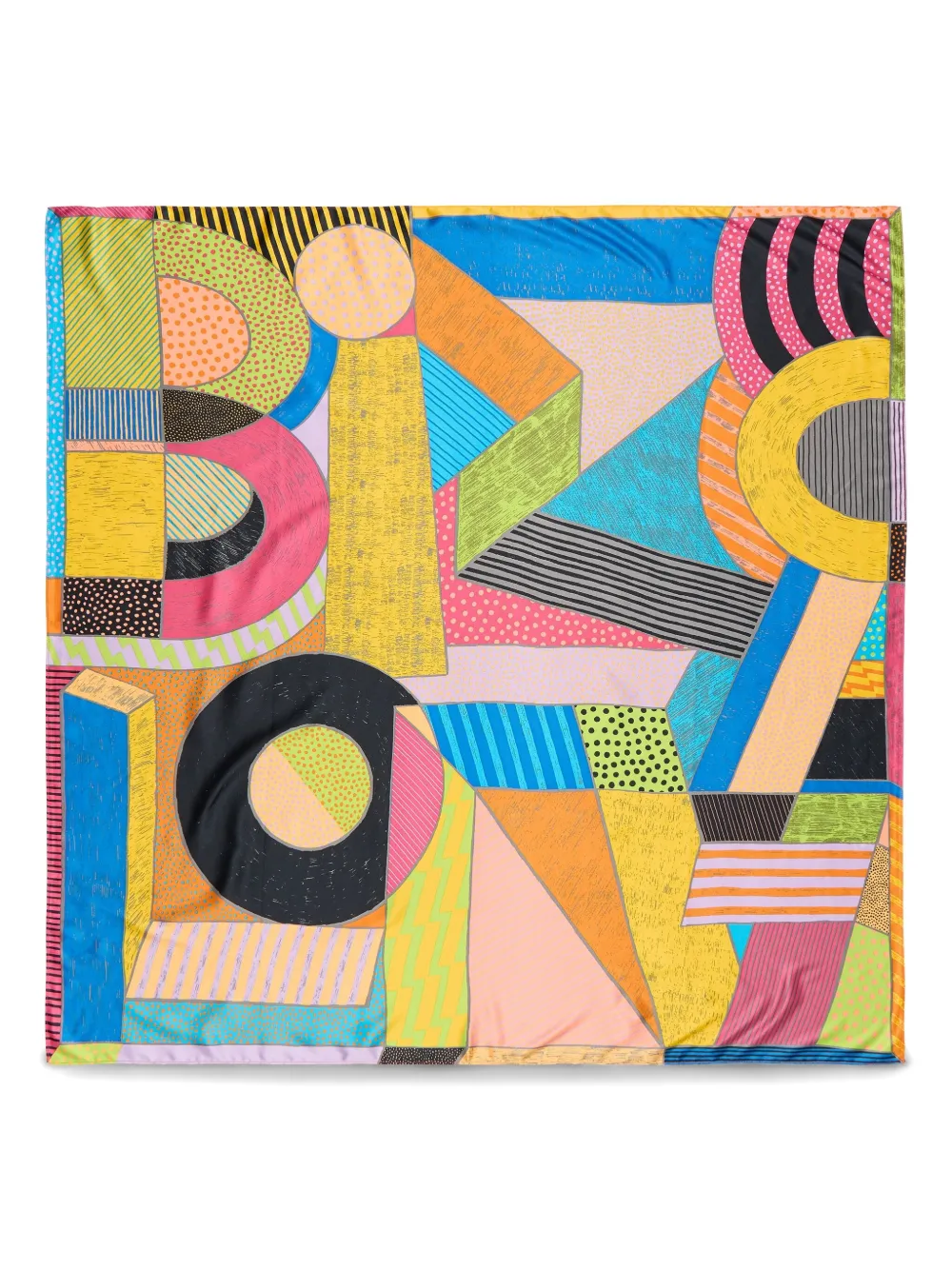 Bimba y Lola Sciarpa con logo - Giallo