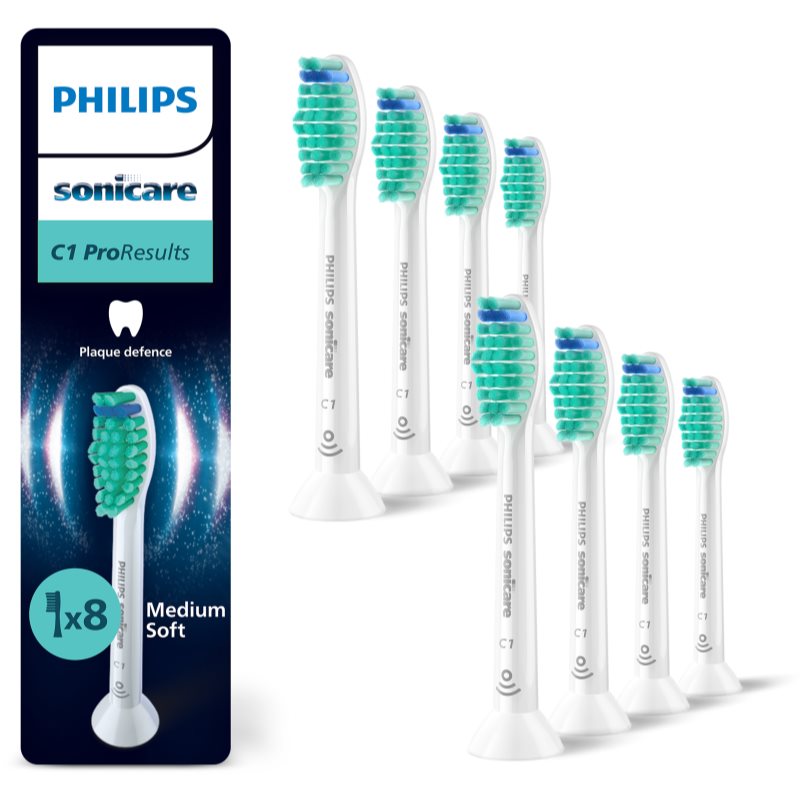 Philips Sonicare Proresults Hx6018/87 Testine Di Ricambio Per Spazzolino 8 Pz