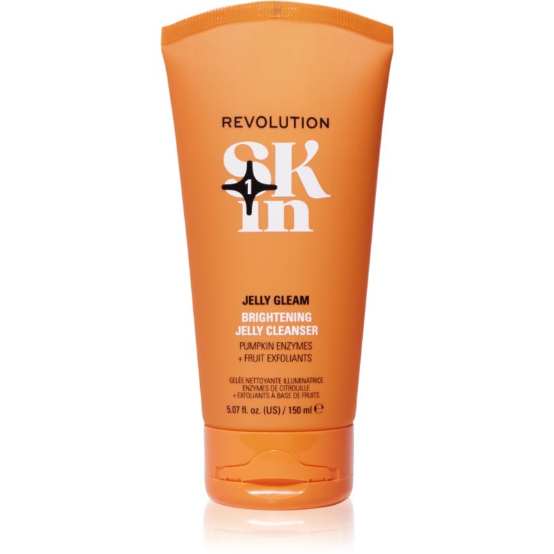 Revolution Skincare Be Bright Jelly Glow Gel Detergente Illuminante 150 Ml