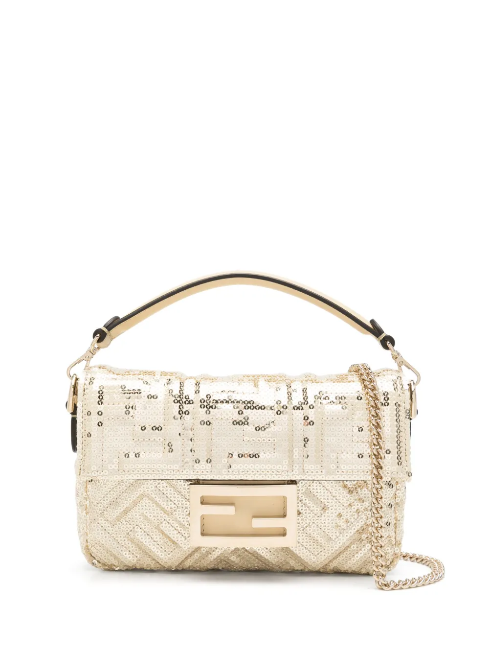 FENDI Borsa Baguette mini - Oro