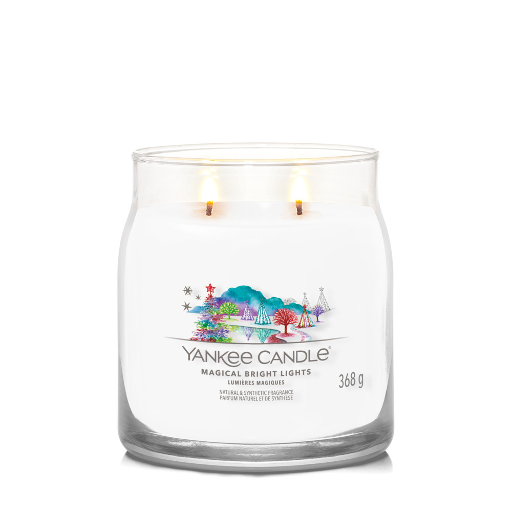 Candela Magical Bright Lights Giara Signature Media 368 gr Yankee Candle