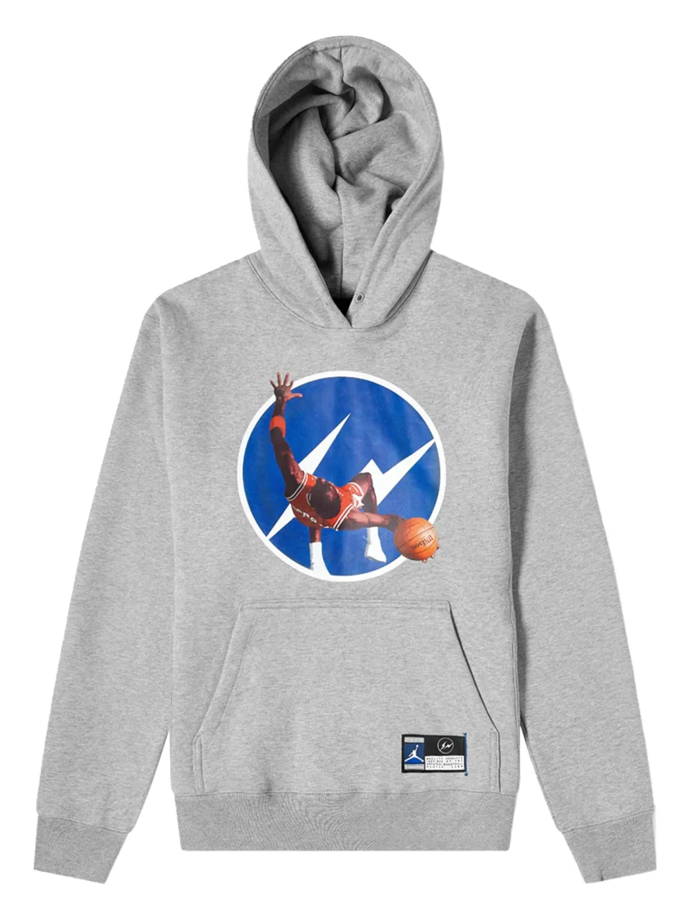 Jordan Fragment Image hoodie - Grigio