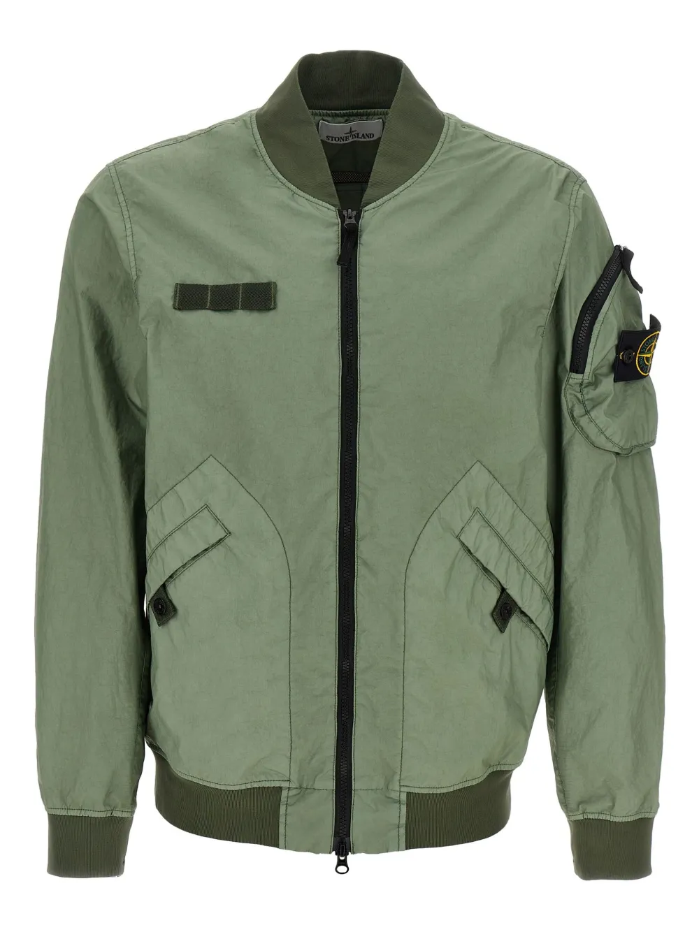 Stone Island Membrana 3L TC bomber jacket - Verde