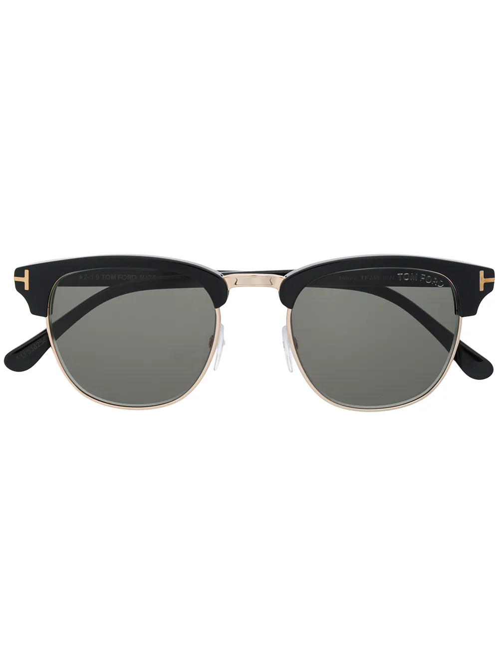 TOM FORD Eyewear Occhiali da sole modello aviator - Nero