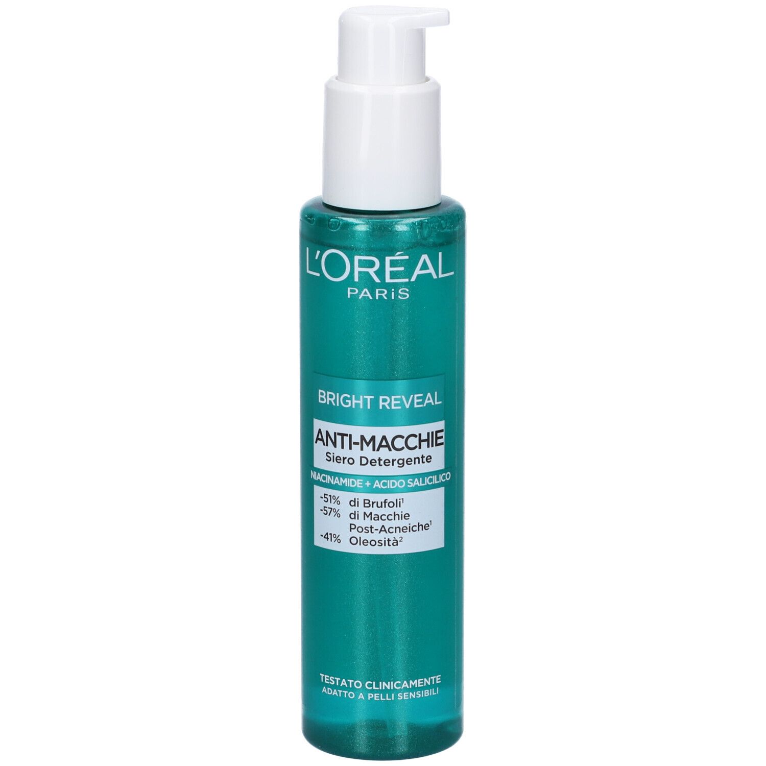 L'Oreal Paris Skincare Reveal Siero Detergente Anti Macchia Bright 150