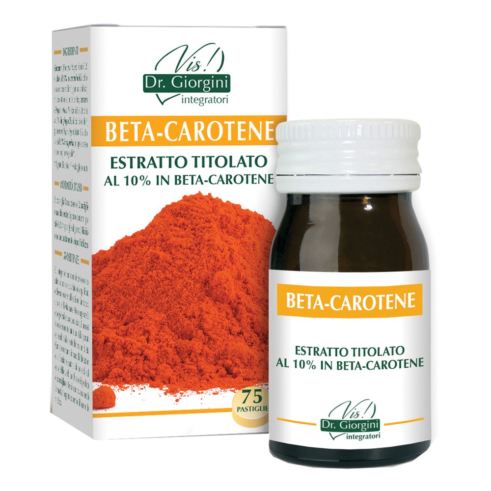 Beta-Carotene Estratto Titolato 75 Pastiglie 30 g