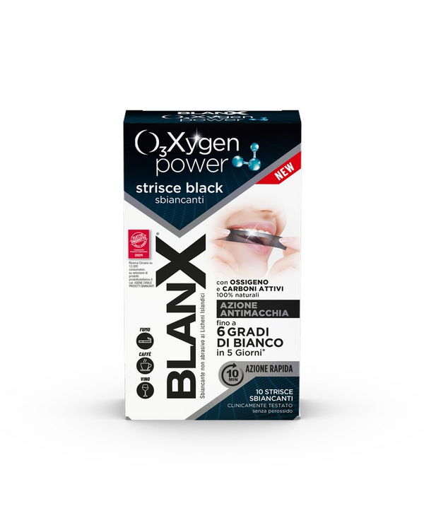 Blanx O3X Black Strisce Sbiancanti 5 Bustine
