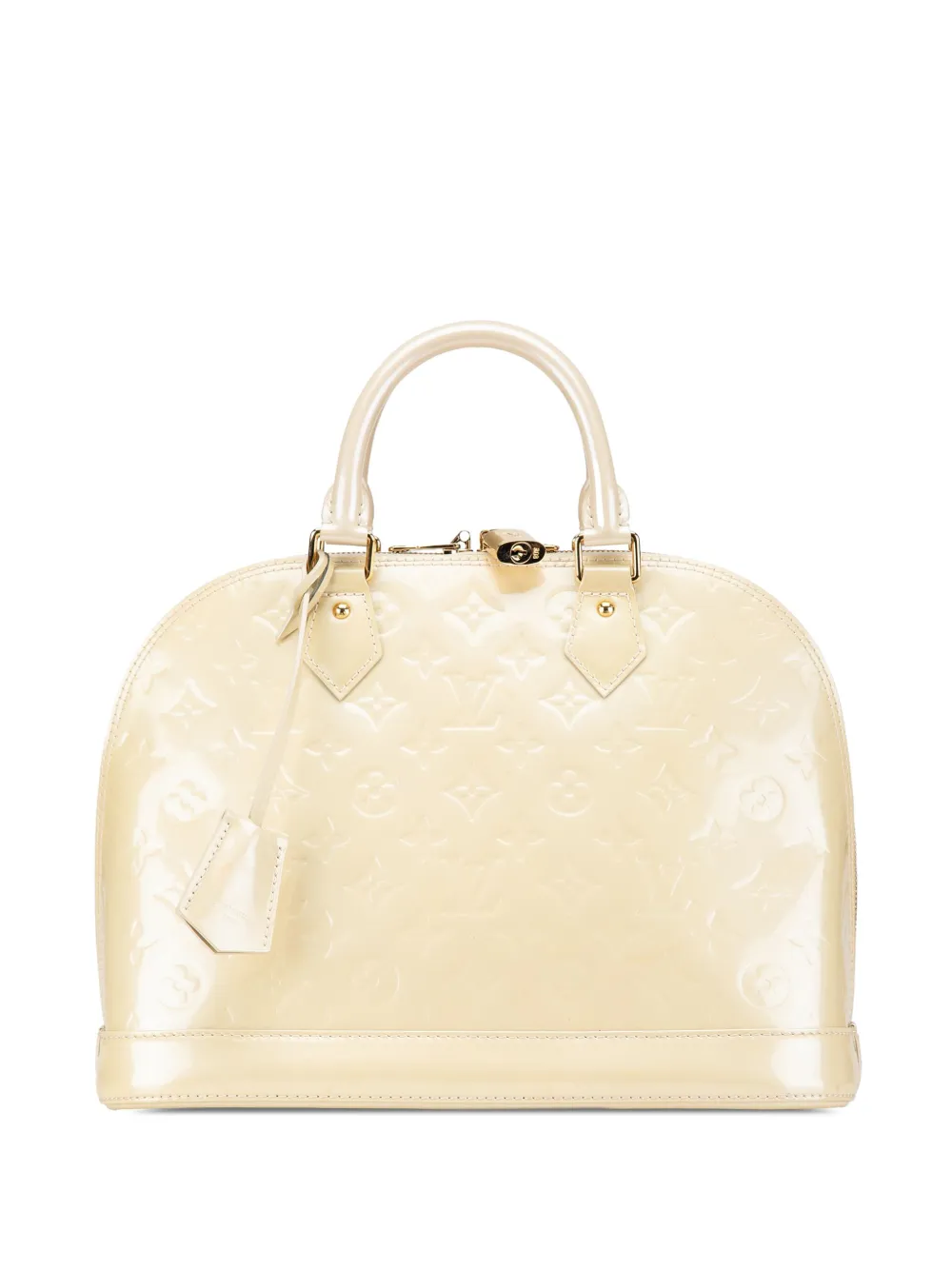 Louis Vuitton Pre-Owned 2012 Monogram Vernis Alma PM handbag - Marrone