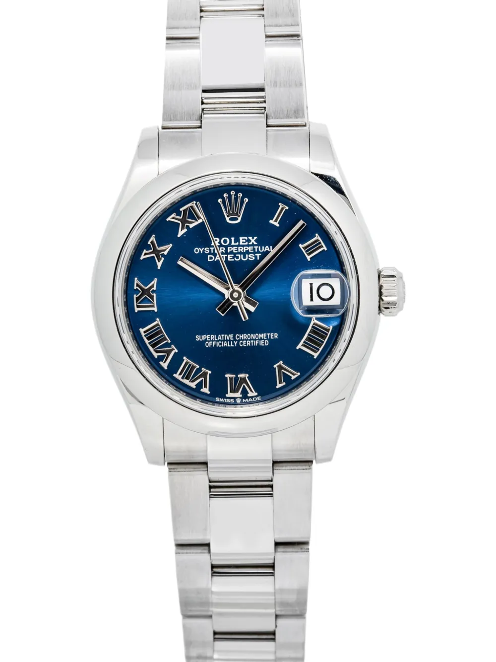 Rolex Orologio Datejust 31mm Pre-owned - Blu