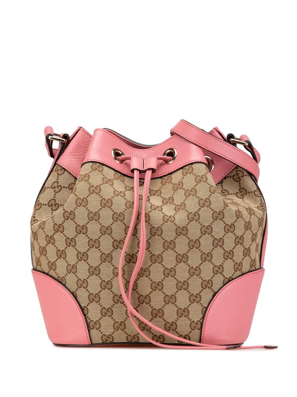 Gucci Pre-Owned 2000-2015 GG Canvas bucket bag - Marrone