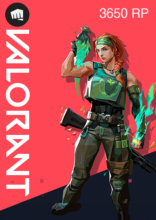 Valorant 35 Eur - 3650 Riot Points (Europe & Uk)