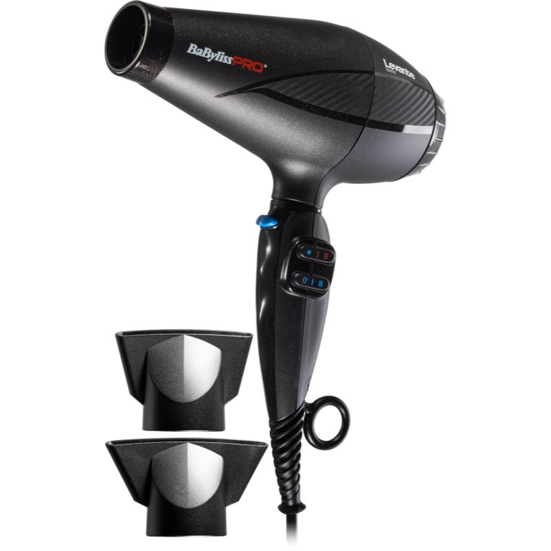 Babyliss Pro Dryers Levante 2100W Ionic Phon Per Capelli Black 1 Pz