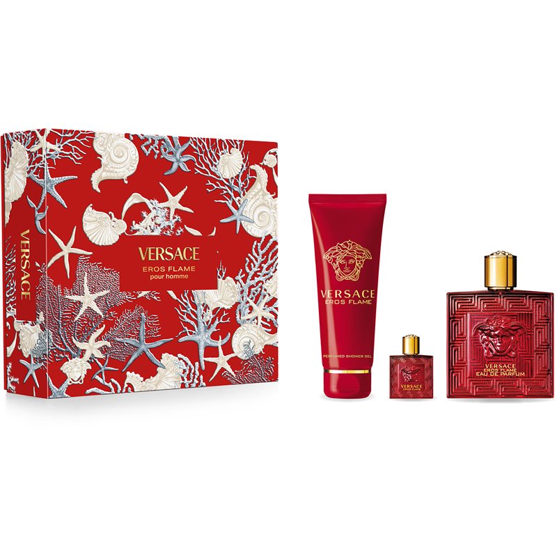 Versace Eros Flame Confezione Regalo Per Uomo