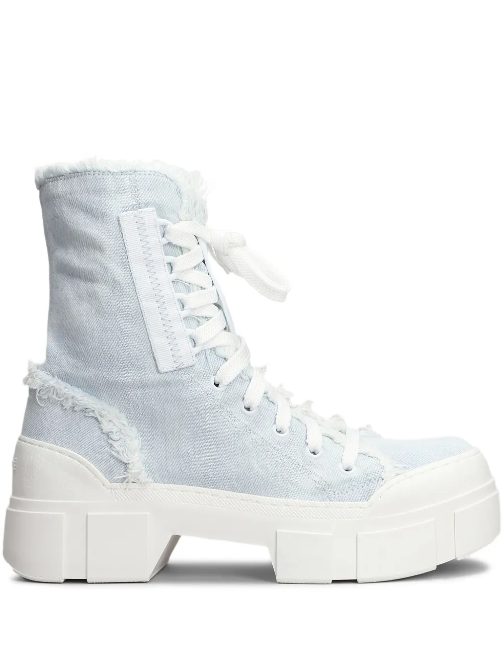 Vic Matie Denim 500 combat boots - Blu