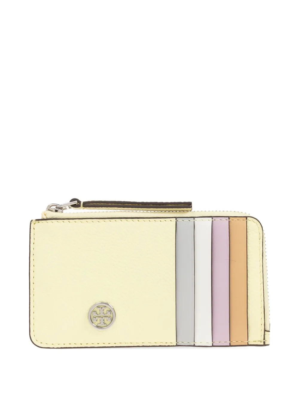 Tory Burch logo-plaque wallet - Giallo