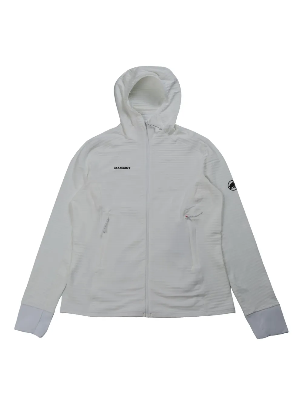 Mammut logo-print jacket - Bianco