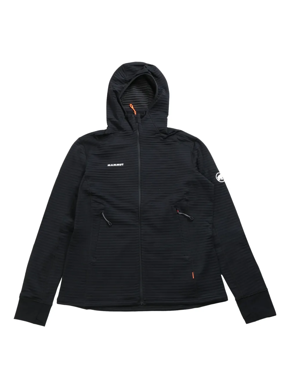 Mammut logo-print jacket - Nero