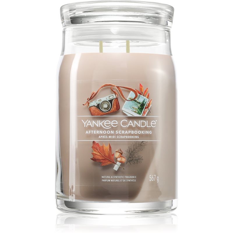 Yankee Candle Afternoon Scrapbooking Candela Profumata 567 G