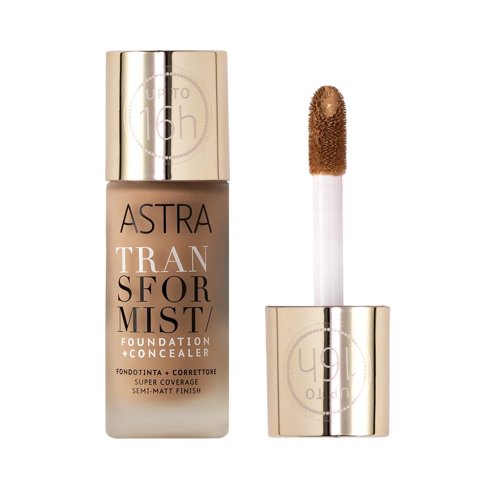 ASTRA Make-UP Transformist - Fondotinta + Correttore Tonalità 6N 1 pz