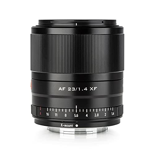 Viltrox Compact 23Mm F1.4 X-Mount Auto Focus Aps-C Prime Obiettivo Per Fotocamera Fujifilm X-Mount X-T3 X-H1 X20 T30 X-T20 X-T100 X-Pro2