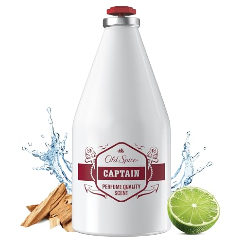 Old Spice Captain After Shave Lozione Dopobarba Rinfrescante Da Uomo, 100 Ml
