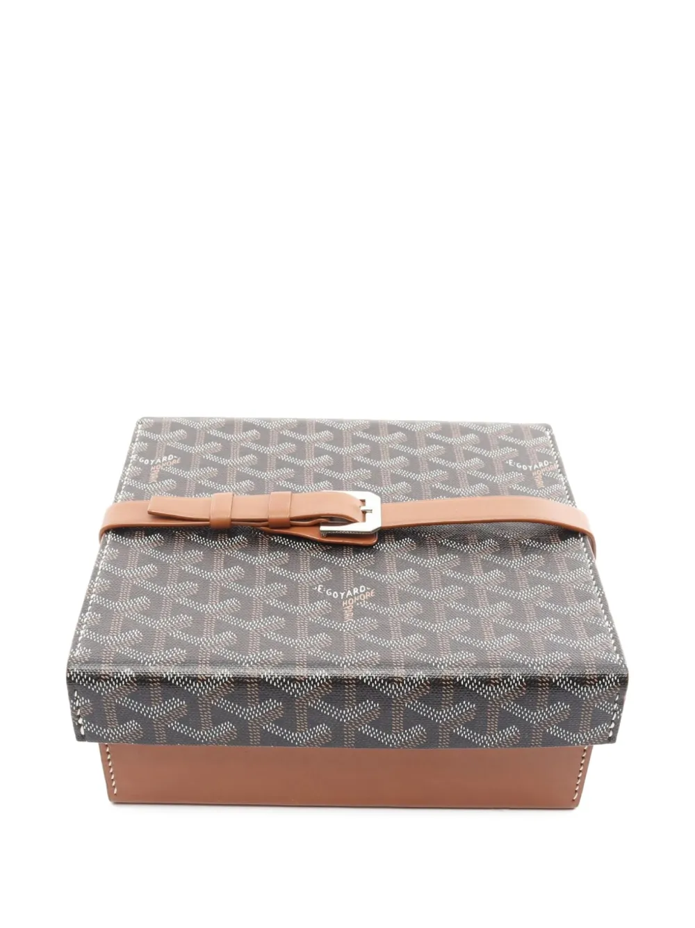 Goyard Pre-Owned 2000 coated watch case - Marrone