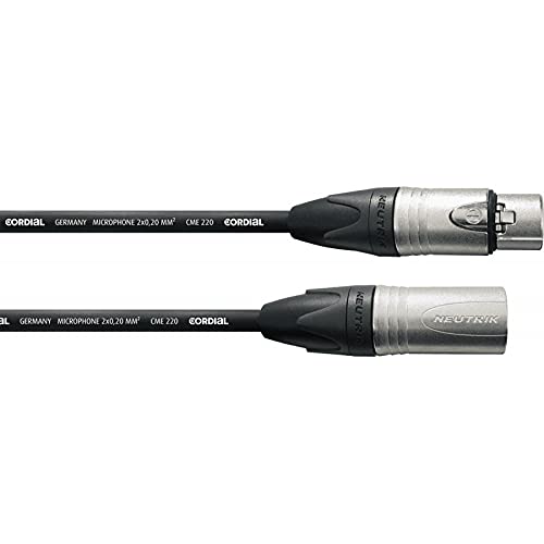 Cordial Cxm5Fm Cavo 5 M Microfono Xlr Xlr