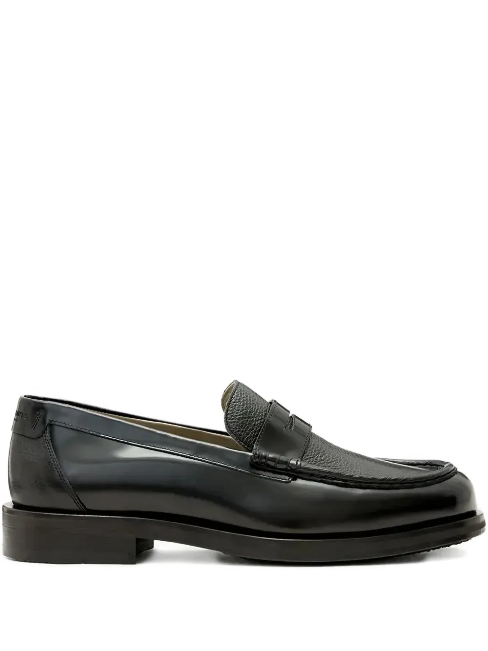 AllSaints Bloom leather loafers - Nero