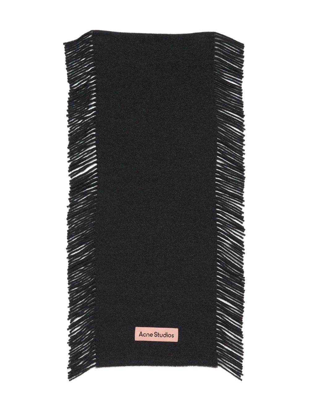 Acne Studios mélange scarf - Nero